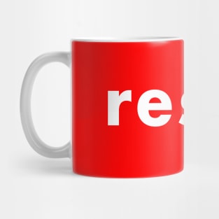 resist Mug